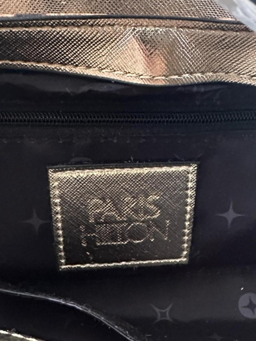Paris Hilton New With Tags Leopard Print Gold Heart Baguette Shoulder Bag - Picture 14 of 15